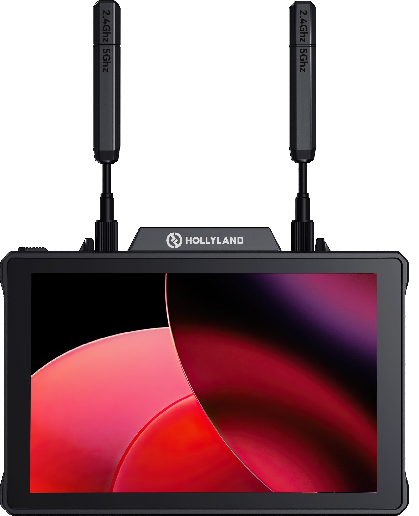 Hollyland Pyro 7 Wireless Video Transmitter &amp; Receiver &amp; 7 inch Camera Field Monitor HDMI &amp; SDI 1300ft Range, 60ms Latency Auto Dual-Band Hopping with Waveform, LUTs, Recording, Vector Scope,Solo kit
