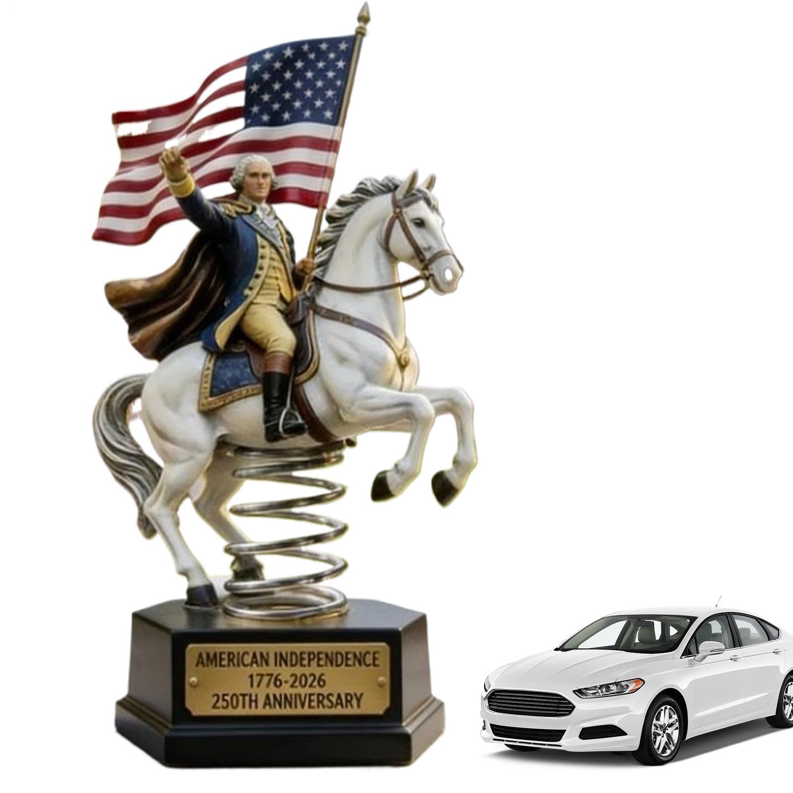Statuette cheval vintage commémorative idée cadeau collectionneur