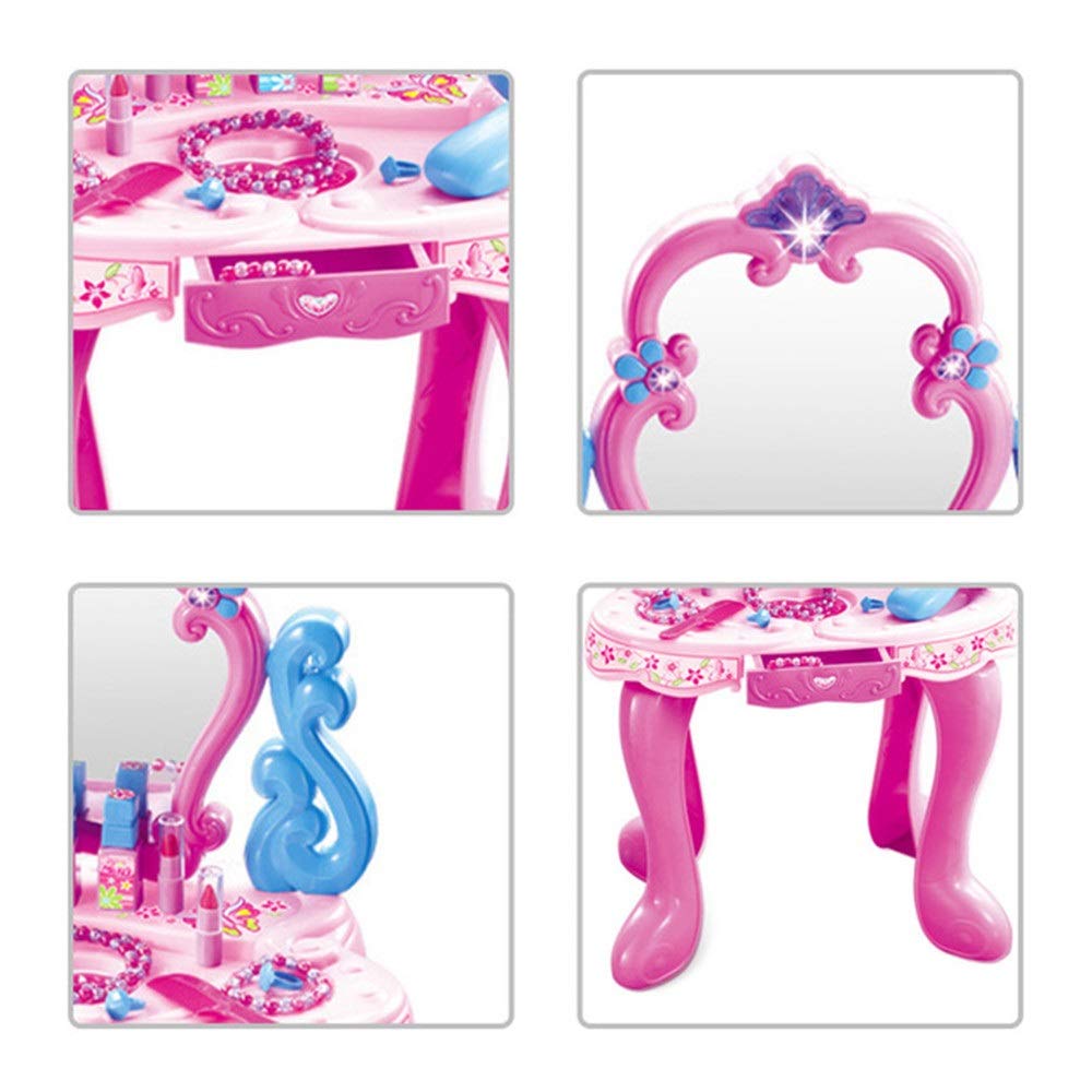 Amazon.co.jp: 子供用化粧台 プリンセスドレッサードレッサー