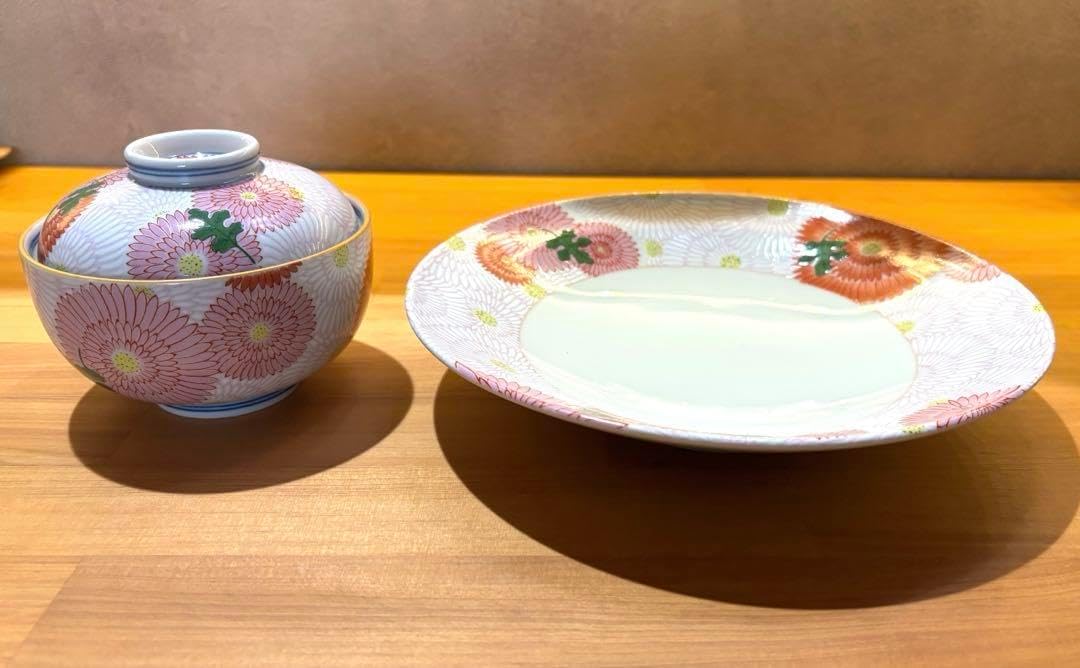 有田焼 菊花尽くし 小蓋物 3つセット 有田焼 菊花尽くし 小蓋物 3つセット