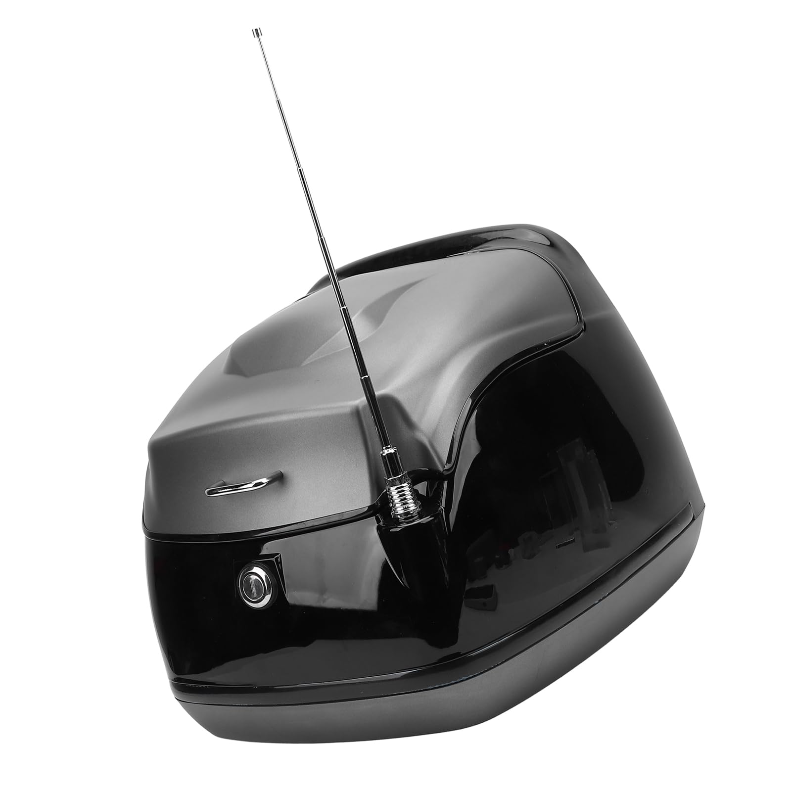 VBESTLIFE 38L Moto Coffre Rétro Résistant à l'eau pour Scooter (Gold)