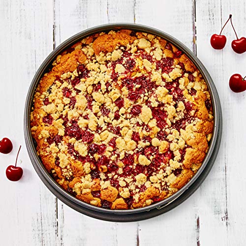 Foto von Birkmann, Springform, Ø 28 cm, Karbonstahl, runde Kuchenform, hoher Rand, Antihaftbeschichtung, mit Auslaufschutz