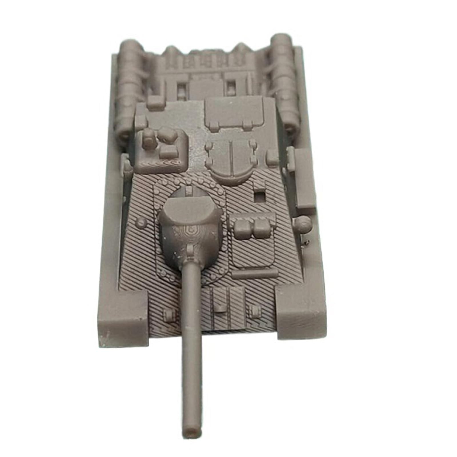 5PCS 1/144 Scale SU-85 Tank Destroyer 3D Resin Model DIY Military Collectible Diorama