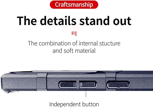 Miniatura 5 de Funda protectora táctica para Note 20 Ultra (serie Rugged Shield), TPU gruesa y sólida, funda protectora táctica compatible con Galaxy Note 20 Ultra