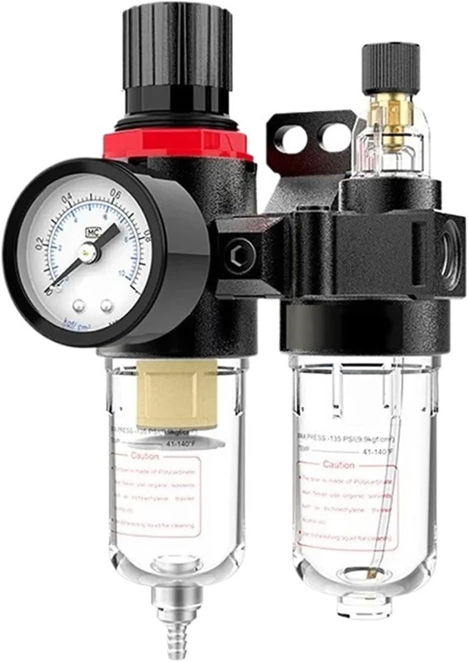 Air Processor Compressor AFC2000 1/4 Air Filter Oil Water Seperator Regulator Pressure Reducer Vavle Trap Filter