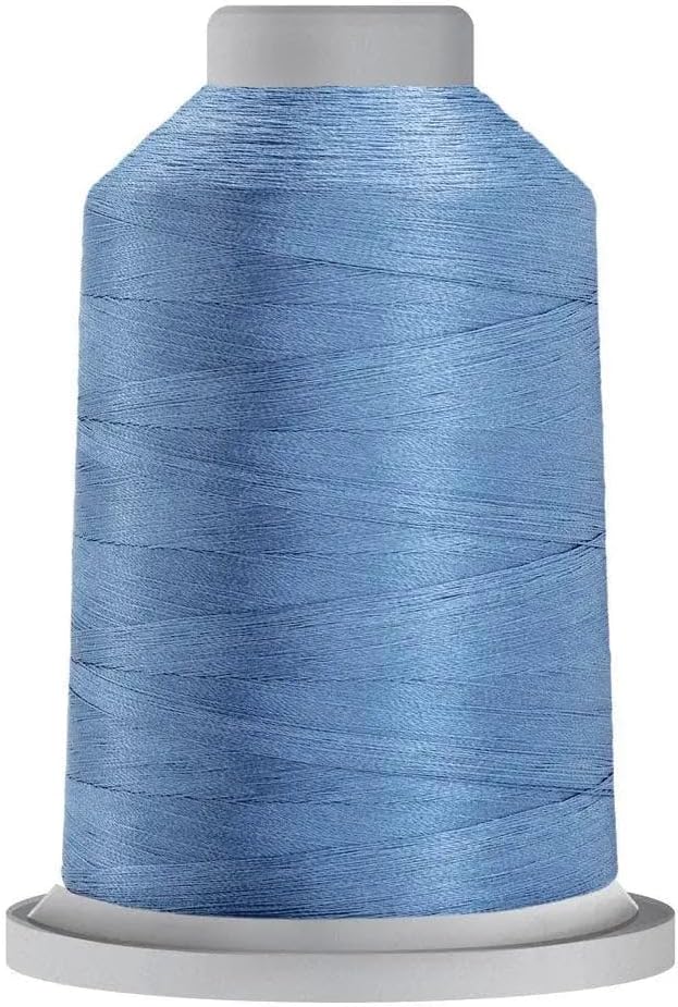 Glide Thread Trilobal Polyester No. 40-5000 Meter Spool 30284 Hawaiian Blue