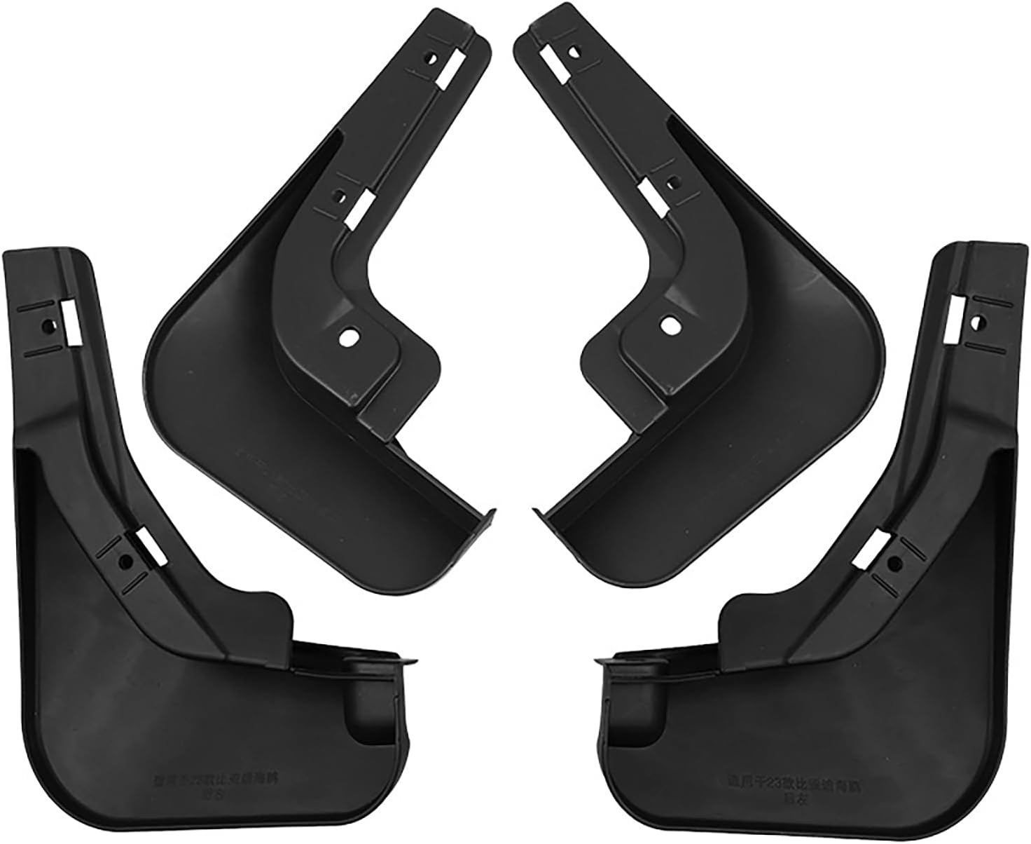 Compatible with BYD Seagull 2023, 4Pcs Car Fenders Splash Guards Anti-Sand Mud Flaps Front and Rear Wheels Mudguards Accessories