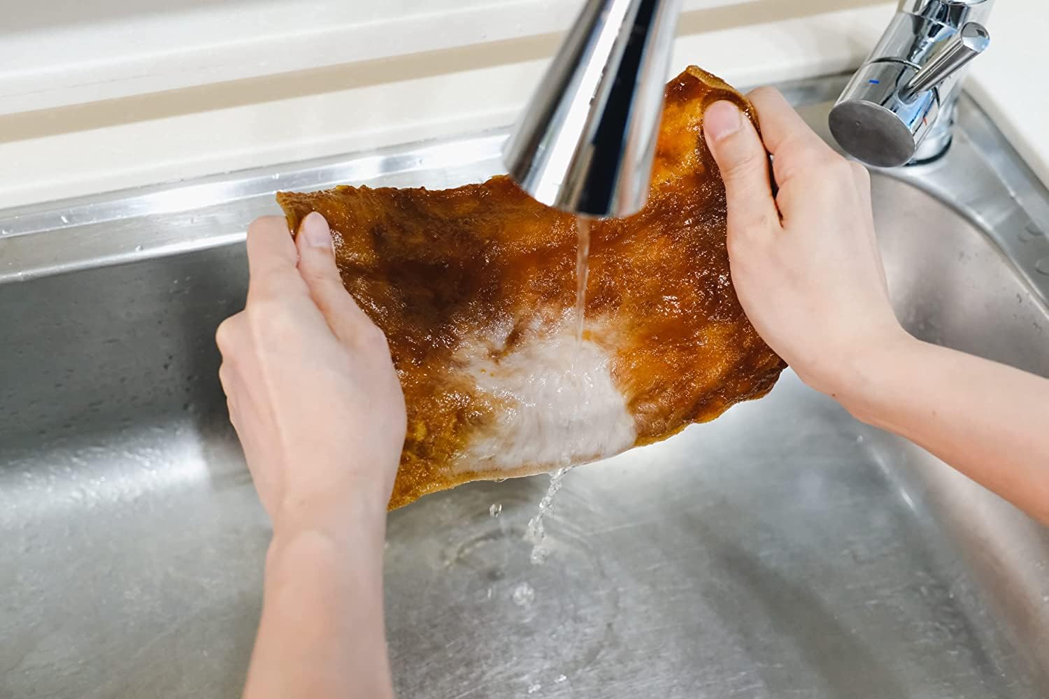 5 panni in viscosa ecologica per la pulizia della cucina, dimensioni medie, panni per lavaggio (5, medio)