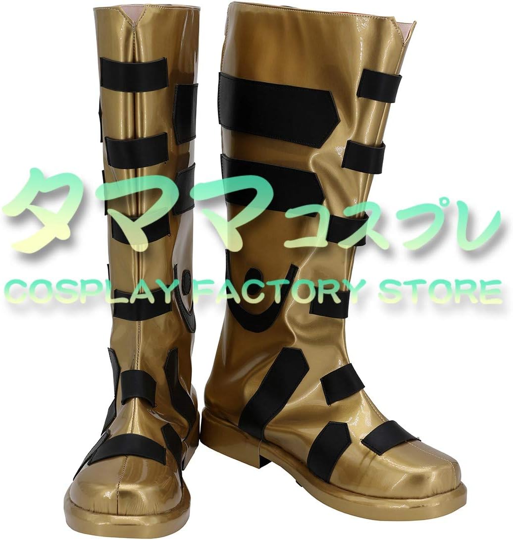 Amazon Dc Superman Shazam The Return Of Black Adam シャザム リターン オブ ブラックアダム Black Adam ブラックアダム コスプレ靴 コスプレブーツ Cosplay オーダーサイズ スタイル 製作可能 タママ 24 5cm コスプレ 仮装 通販