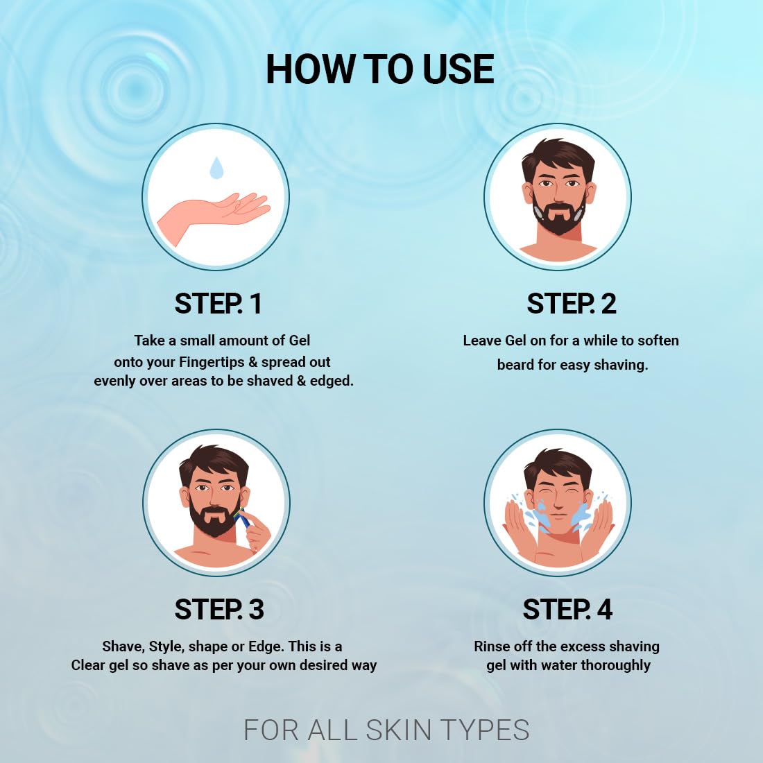Nishman Fresh Active Easy Shave | Moisturizing Effect | Non Foaming Shaving Gel | Dermatologist Tested | All Skin Type | Vegan, No Sulfates, Parabens or Silicones | 400 ML - Image 9 thumbnail