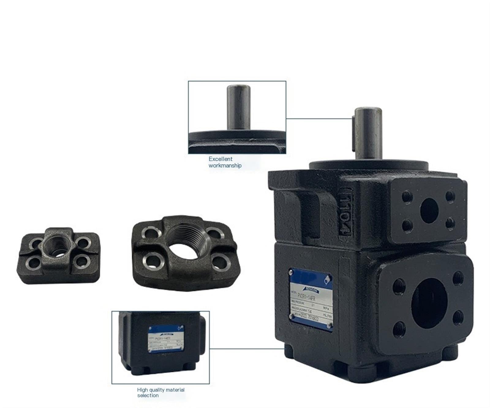 Zahnradpumpe Flügelzellenpumpe Hydrauliköl Druckpumpe