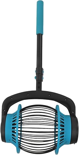 Miniatura 2 de TOPINCN Recolector de frutos secos de castaña huerto de golf, recogedor rápido de piñas para herramienta de cono colector de nueces, púas de 39.4