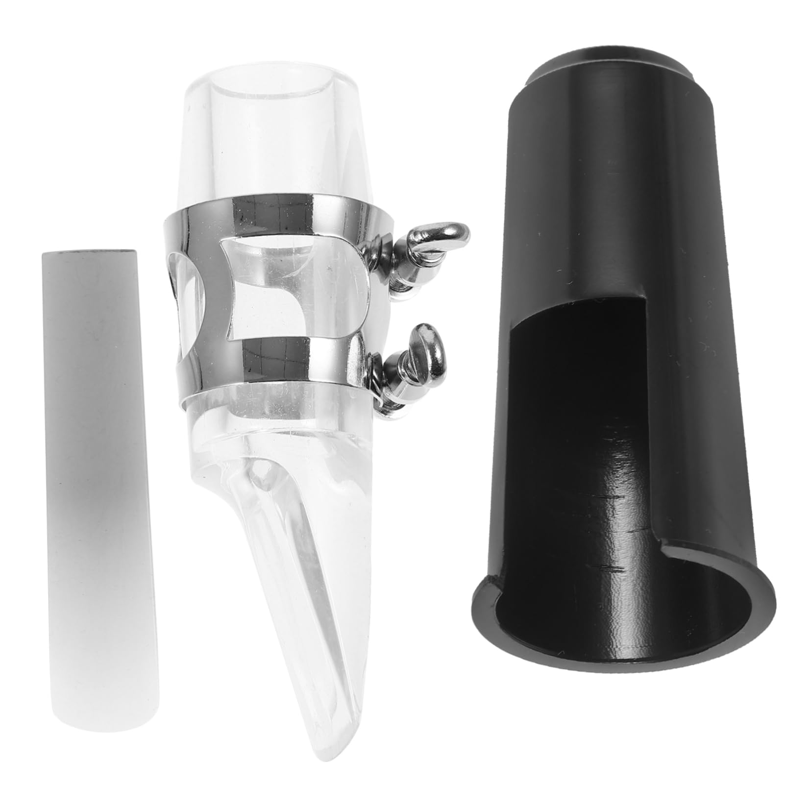 FUNOMOCYA Saxophone Mouthpiece Set Tenor Sax Ligature Reed Protective Cap for Saxophone Accessories