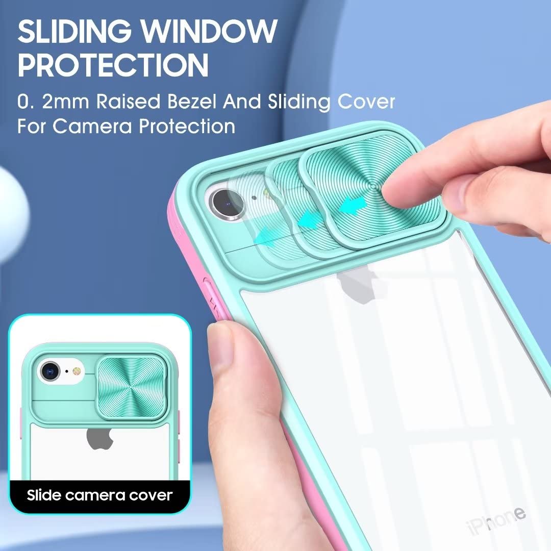 FMPCUON 3 in 1 Cover Compatibile con iPhone 14 Plus