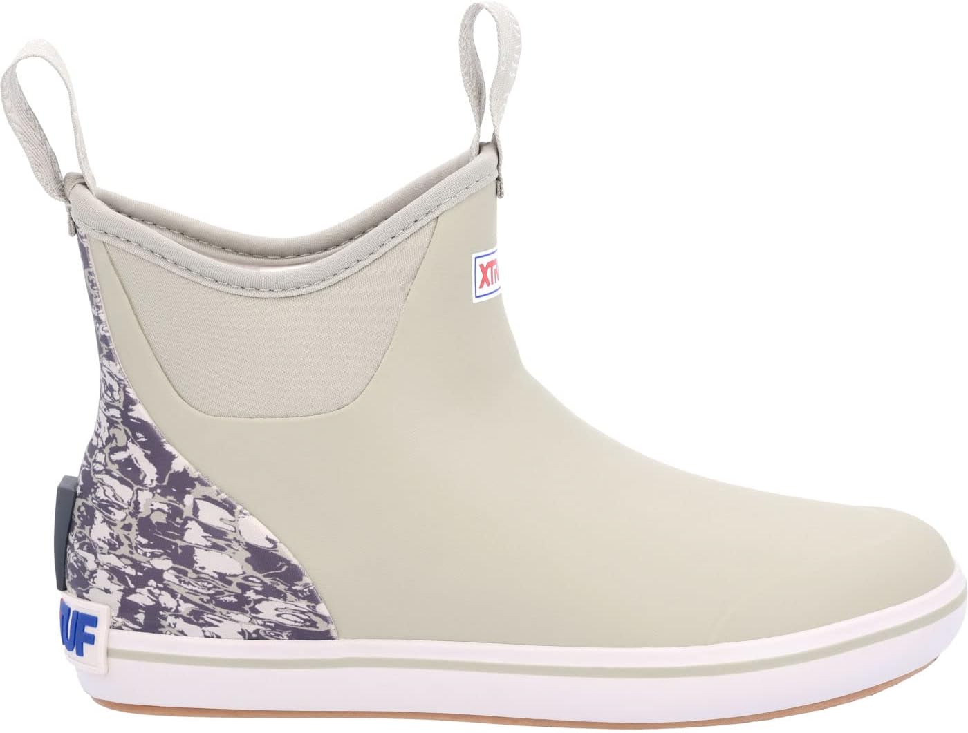 Women's 6 Inch Ankle Deck Boot, Trolling Pack Stone Gray, Size 10