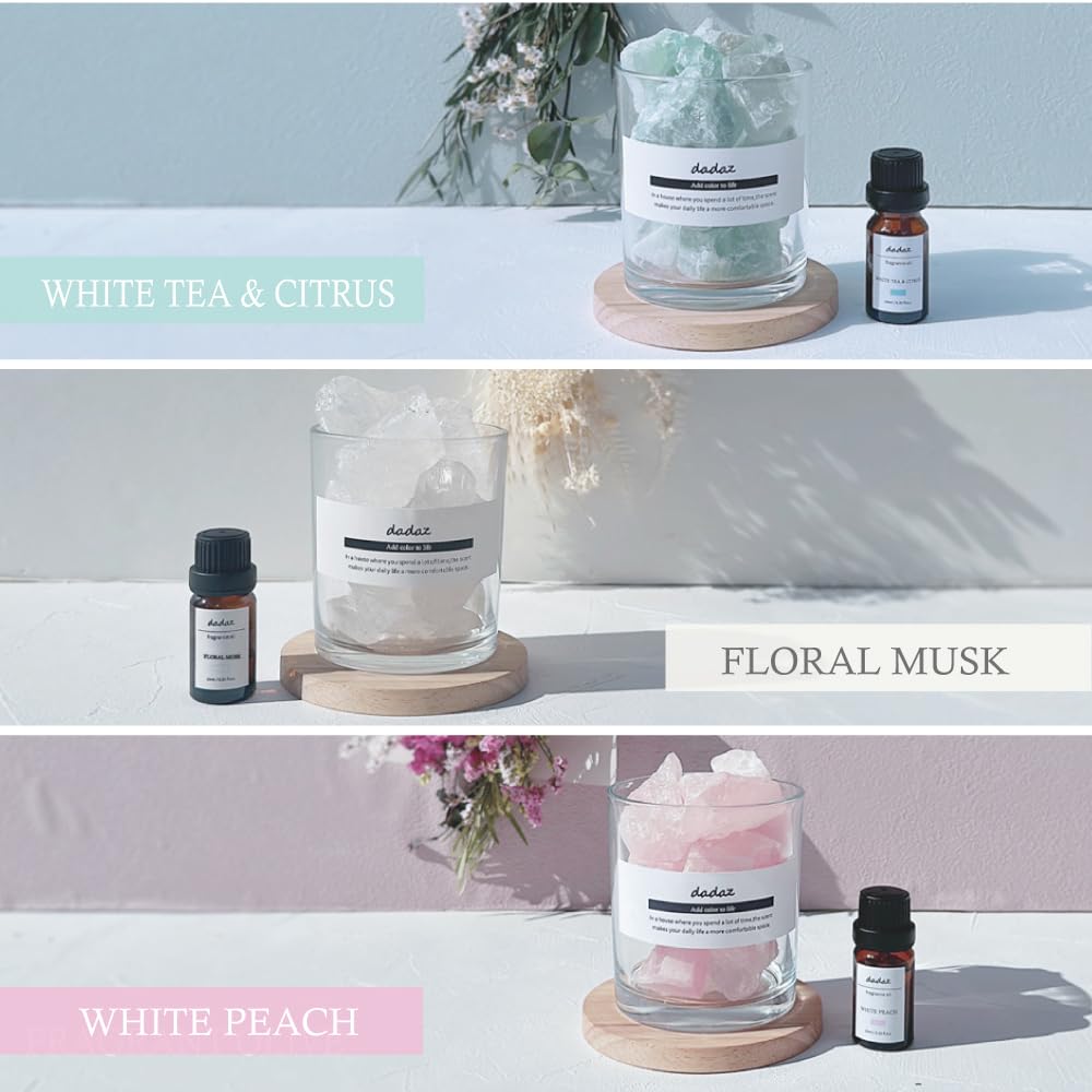 Amazon.co.jp: dadaz アロマストーン アロマオイル 天然石