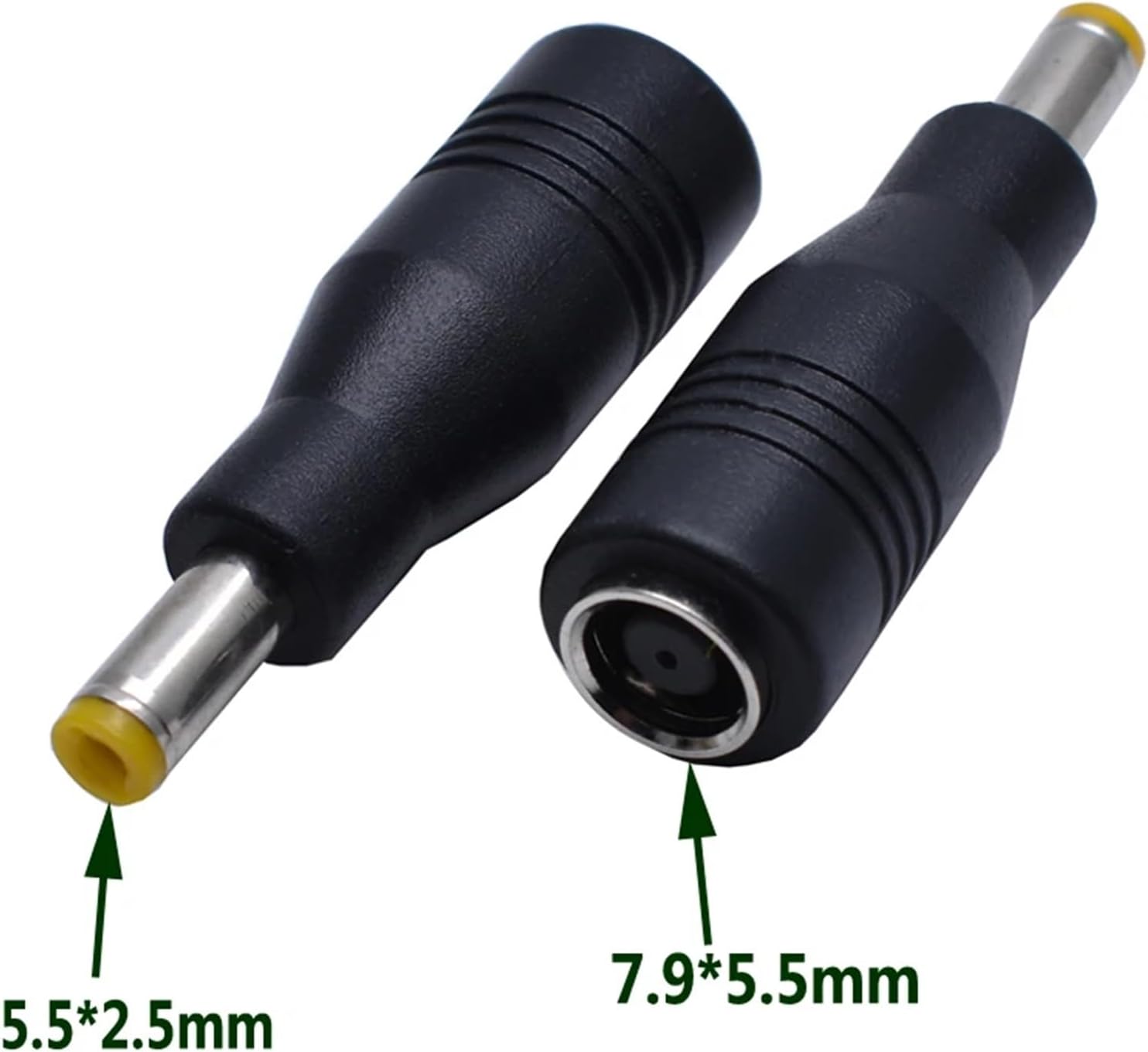 1 PCS 7.9 x 5.5 Female to 5.5 x 2.5mm Male DC Power Connector Adapter Converter 7.9 * 5.5 to 5.5 * 2.5 mm