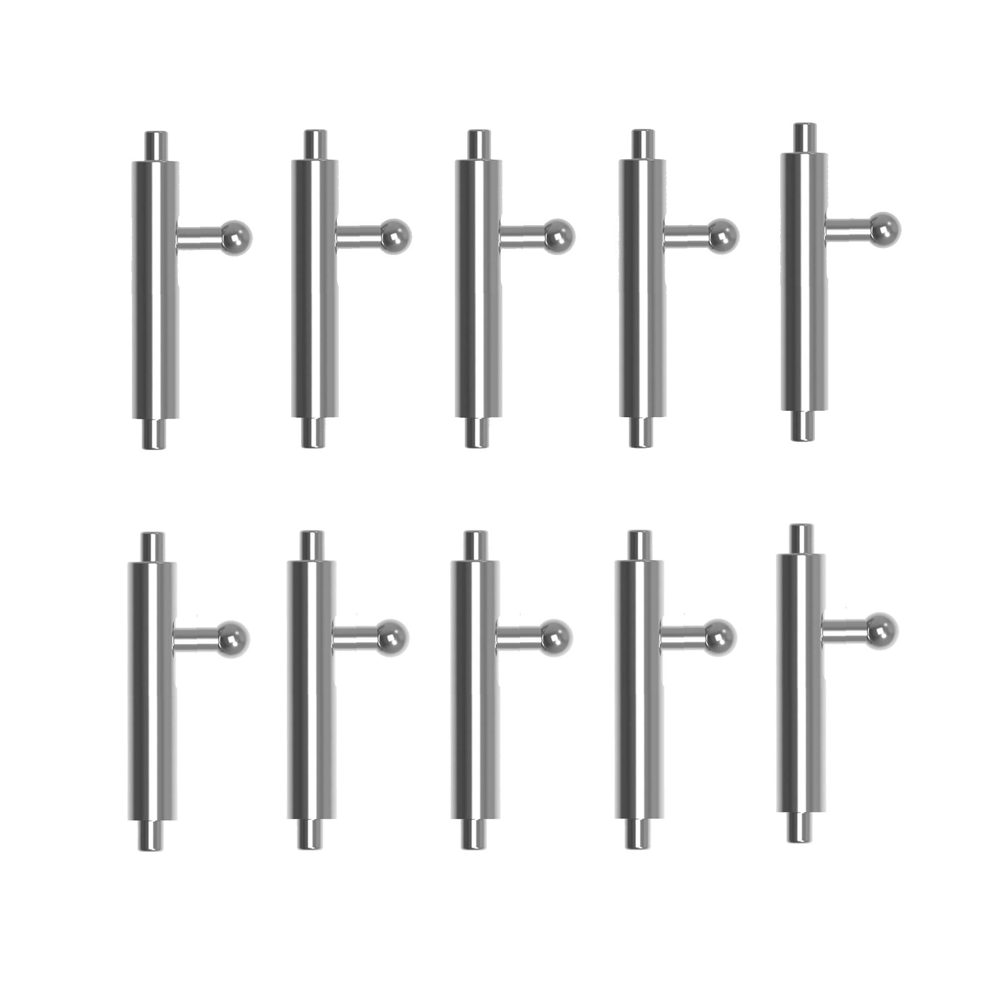 FitTurn[10 PACK] Quick Release Spring Bar Pins Compatible with Fitbit ACE 3/Ace 2 /Inspire 3 2/ Inspire HR/Inspire Band -Replacement Watch Band Spring Bars Strap Link Pins