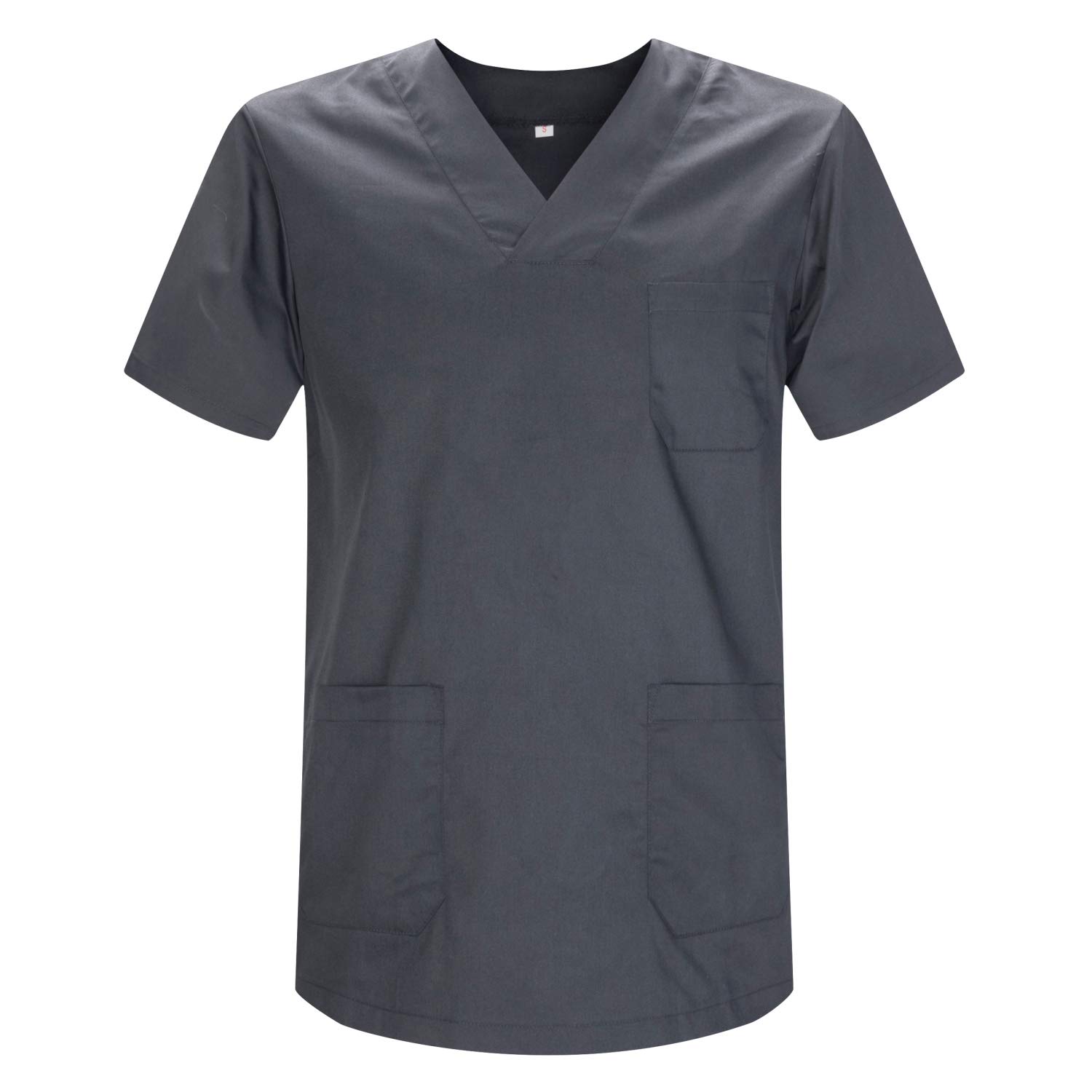 MISEMIYA Unisex Medical Service T-Shirt, Gray, XXXXXL