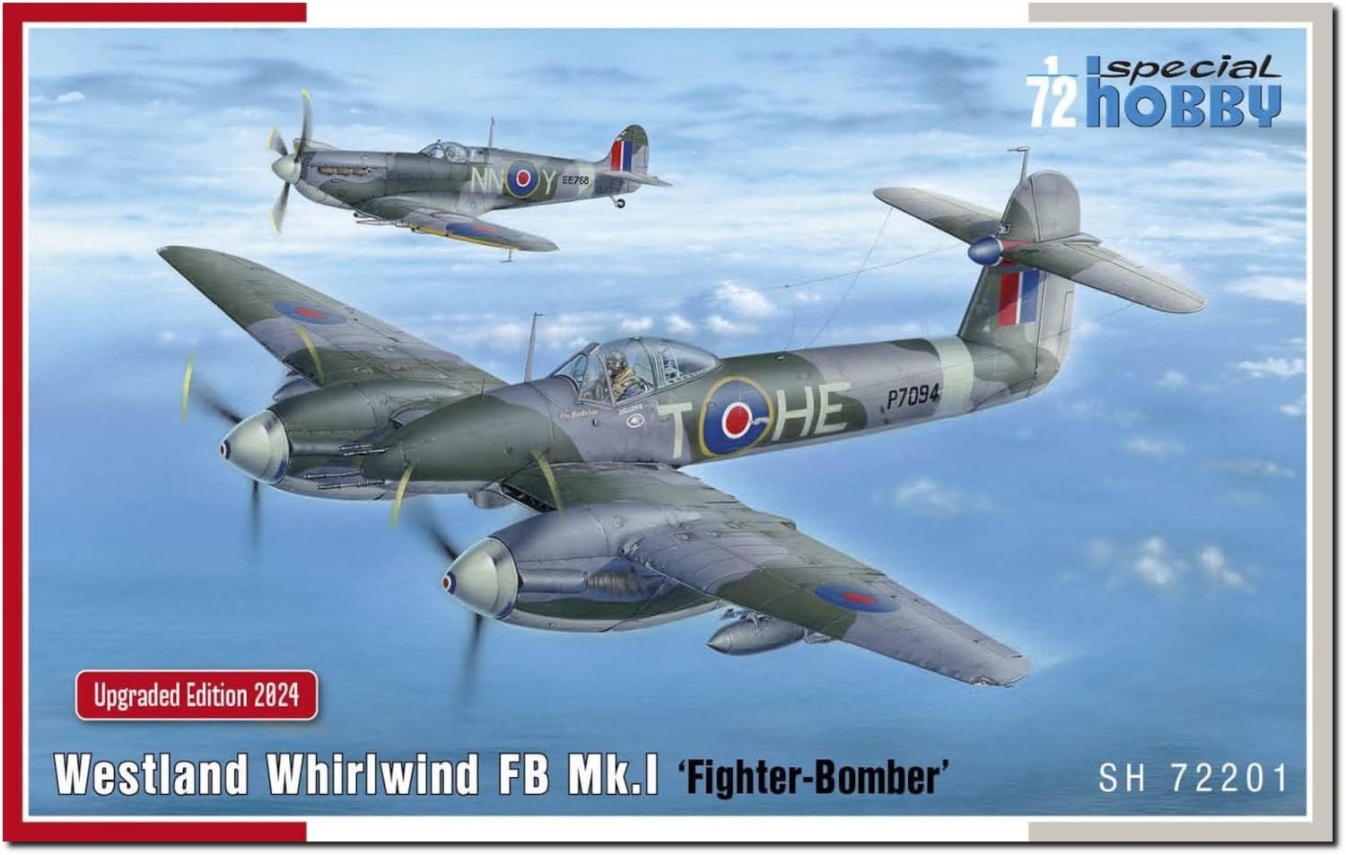Maquette Westland Whirlwind FB.Mk.I 1/72 Special Hobby : assemblage précis sans ajustement complexe - 7