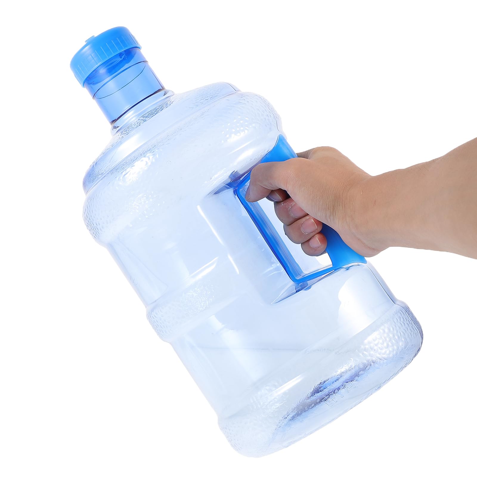 Bouteille Distributeur D'eau De 7,5 L Avec Poignée - Récipient Robuste Avec Bouchon à Vis - Réservoir Transparent Scellé En Polycarbonate De Qualité Alimentaire Pour Maison, Dortoir, Thé Extérieur