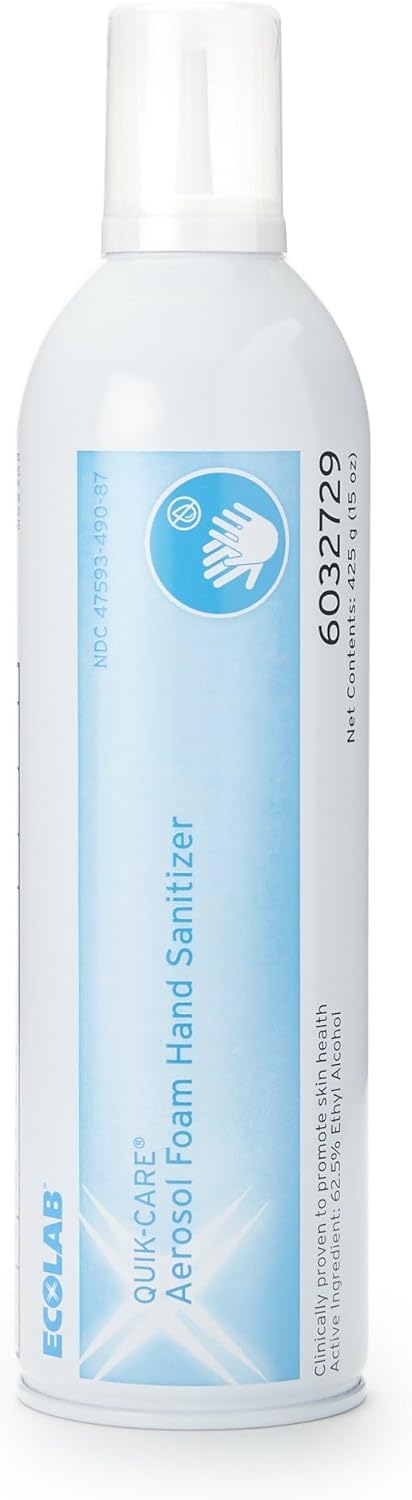 Quik-Care Foam (Aerosol), 15 oz. Part No. 6032729 Qty 12 Per Case