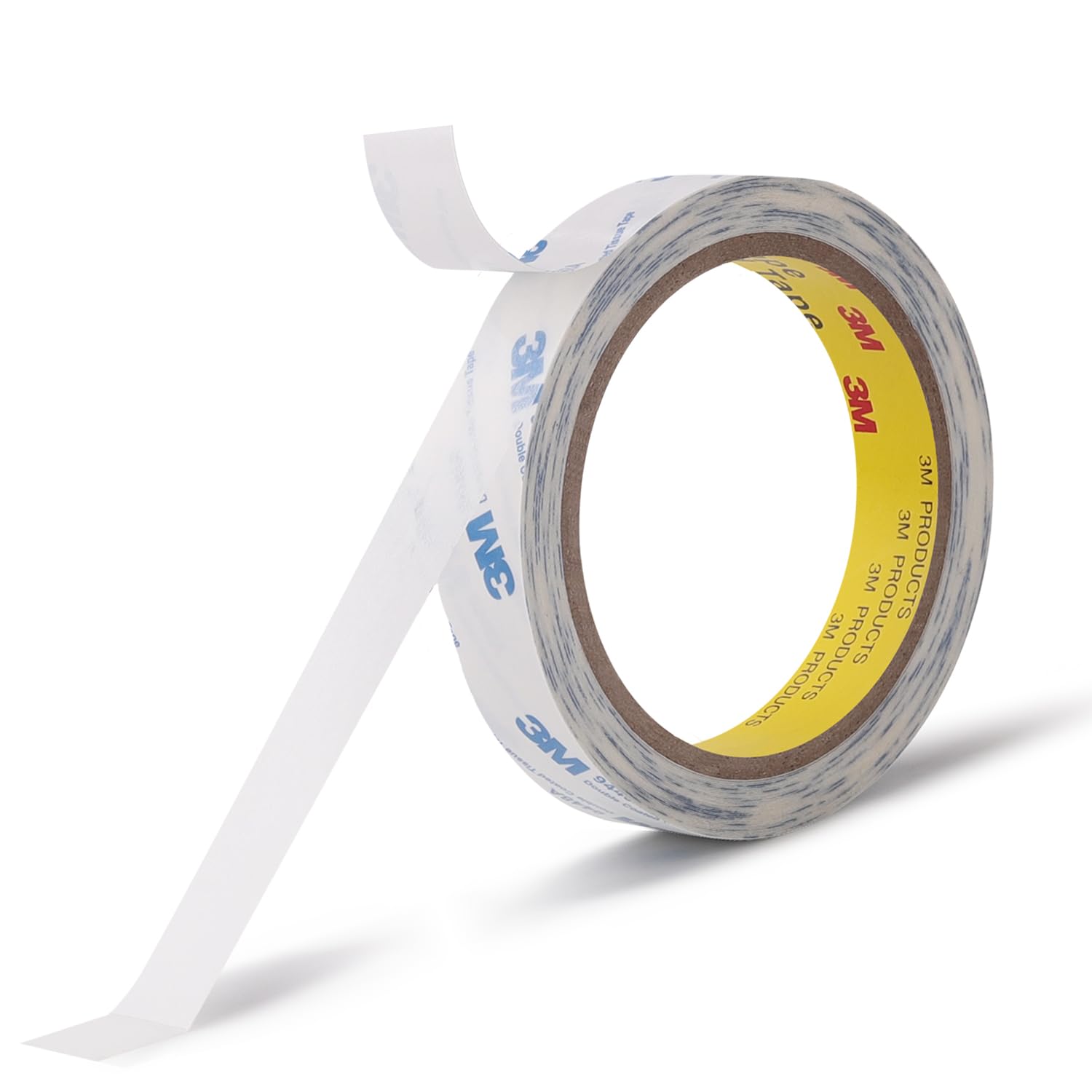 Double Sided Tape 9448A 3/4" x 33Ft Pack of 1 Made of 3M Super Sticky Adhesive Tape Ultra Thin Translucent Tissue Tape for Laptop Cell Phone Repairs