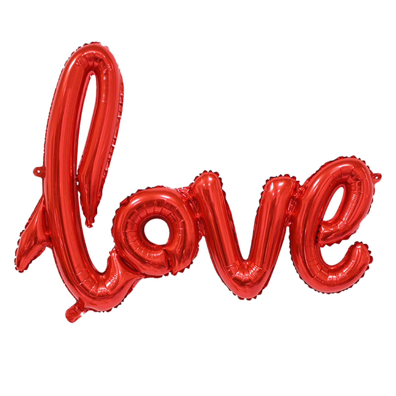 Globo Love Rojo, Banner de Globo de Carta con Texto "Love", Globos de San Valentín, Foil Globos Love Rojos, Decoración Romántica para San Valentín Bodas Aniversario Cumpleaños, 108 * 64CM