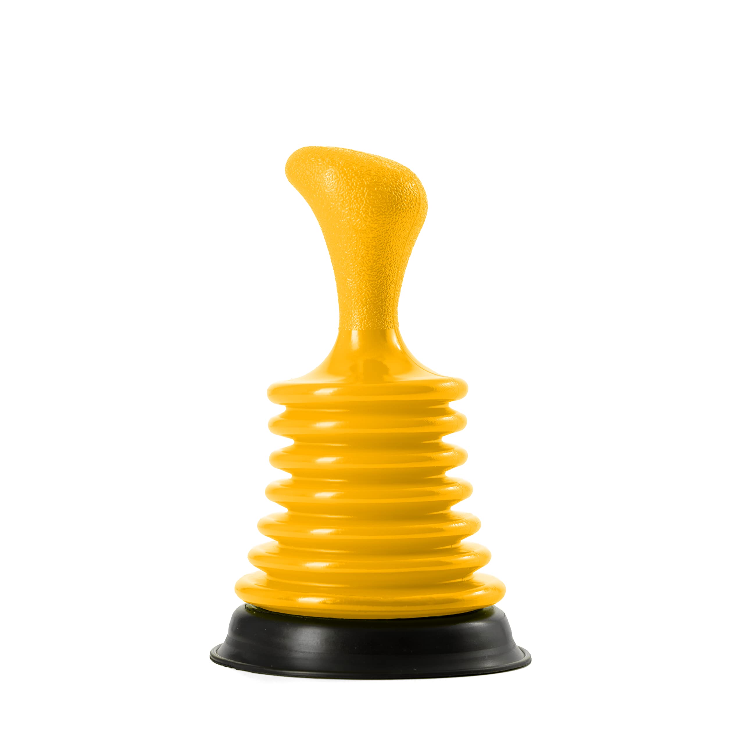 Buffalo Mini Sink & Basin Plunger Green - Heavy Duty Unblocker - Ergonomic Bellow Design - Increased Flexibility
