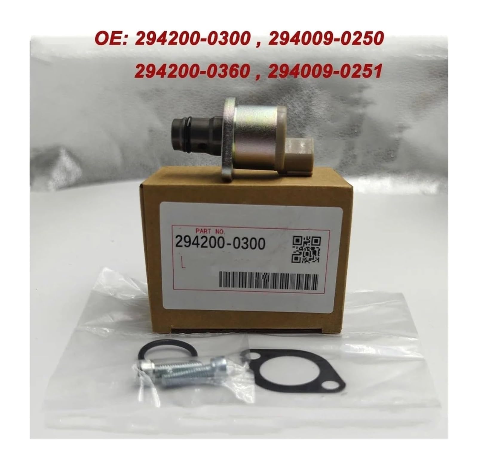 Per Toyota 2942000360 294009-0250 294009-0251 Regolatore Della Pompa Carburante Pressione Controllo Dell'aspirazione Valvola SCV Pompa trasferimento carburante