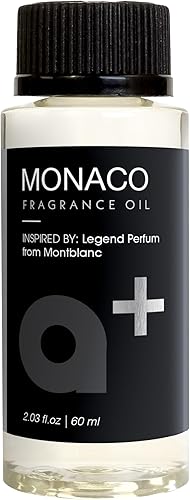 Aromar + Aceite de fragancia  Mónaco inspirado en Mont Blanc  Experiencia de aroma de hotel de lujo con bergamota, vetiver y pachulí  para difusores