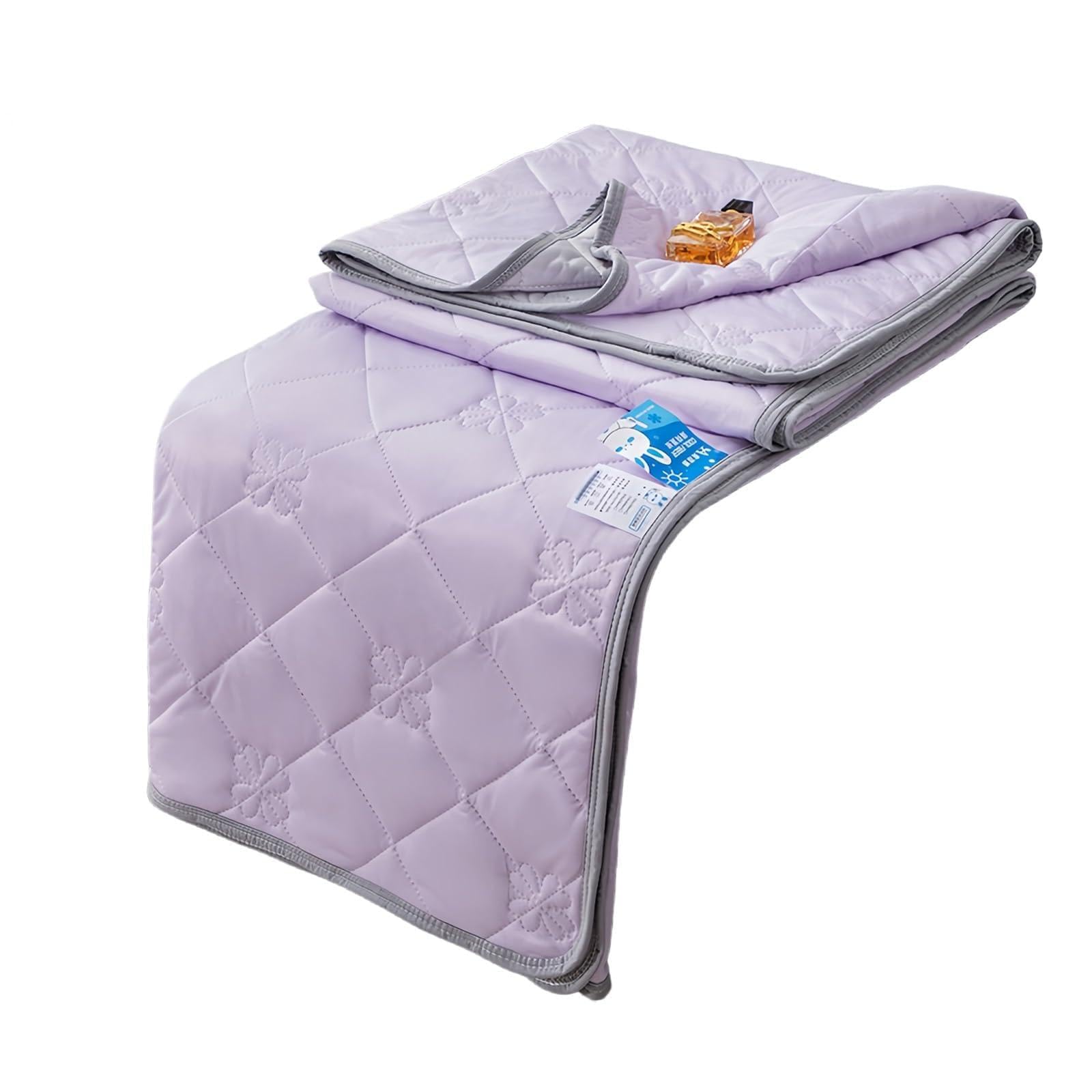SleepCooling - Kühlende Decke für Kühlere Nächte im Sommer, Kühlende Decke Sommer mit Prägeverfahren, Atmungsaktiv Sommerdecke für Erwachsene & Kinder(Tiefviolett,200 * 230cm)