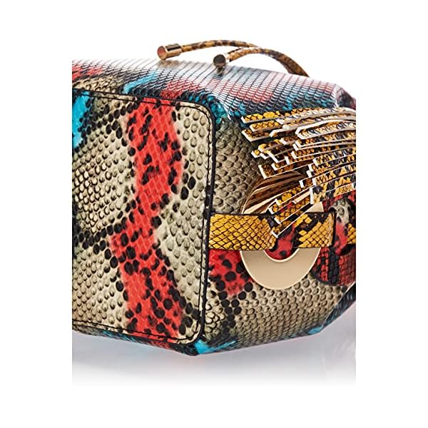 ALDO womens Gisa Totes Bags, Bright Multi - White, Medium US