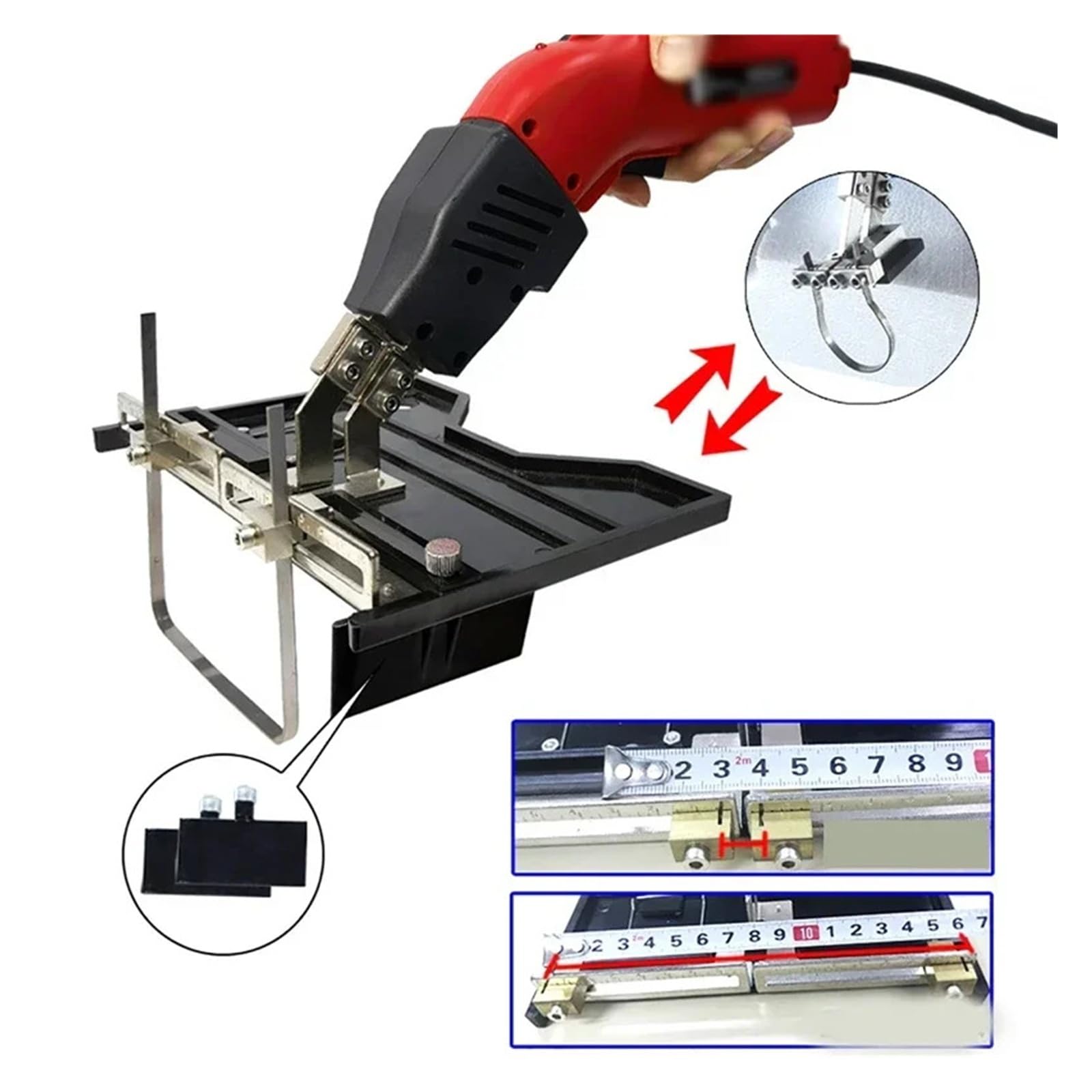 Nóż do cięcia pianki Elektryczna maszyna do cięcia pianki Przenośna gąbka Perłowa bawełniana maszyna do cięcia styropianu Wiele scenariuszy zastosowań(KS250)