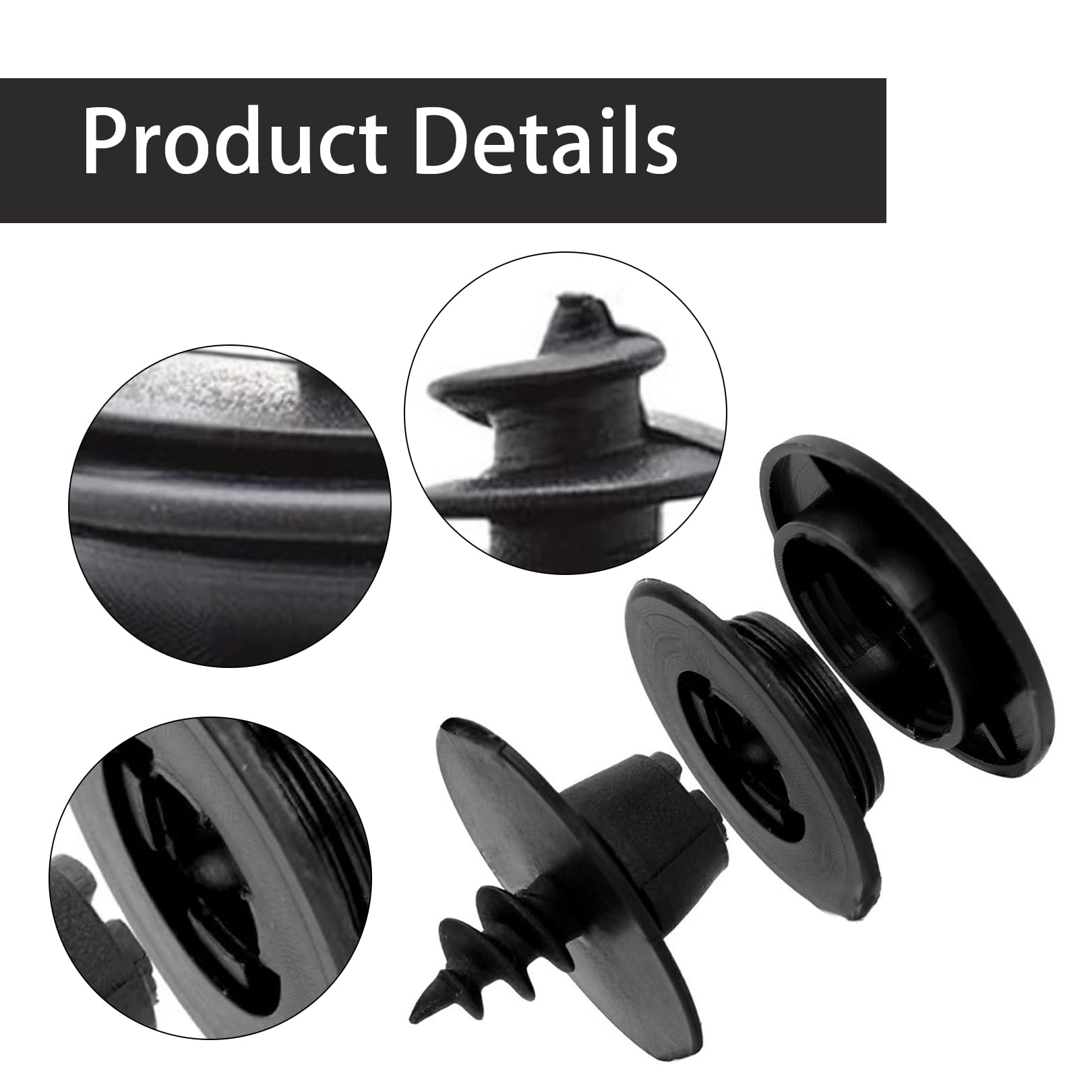 10 Stück Auto Fußmatten Clips - 3-in-1 Universal Befestigung Gegen Verrutschen