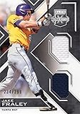 Jake Fraley player worn jersey patch baseball card (Rays, Mariners) 2016 Panini Elite Extra #DMJF LE 234/299 - MLB Game Used Jerseys