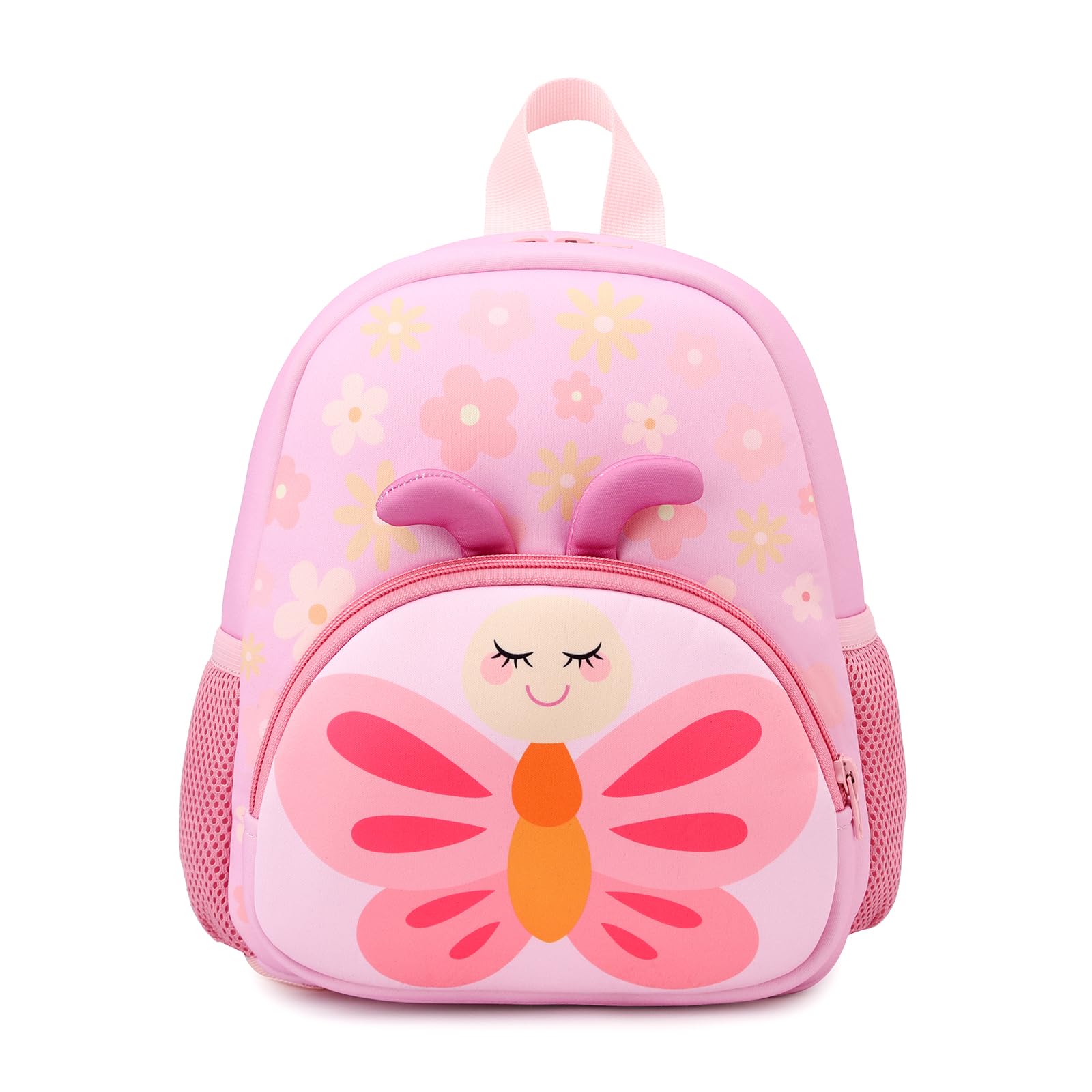 Tanweibago Toddler Backpack,12inch Preschool Backpack Cute Cartoon Animal Waterproof Lightweigt Kids Schoolbag for Boys Girls (Butterfly)