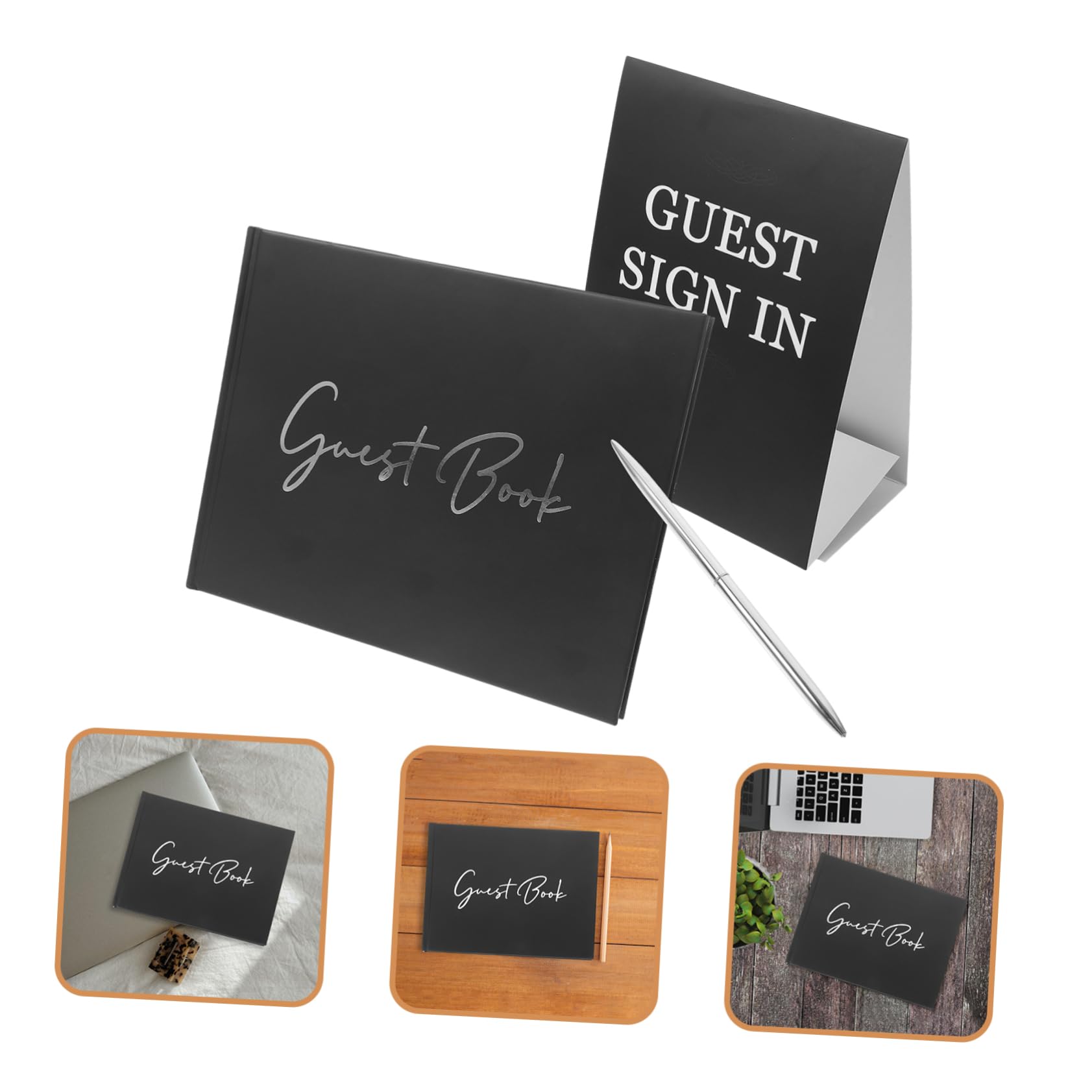 1set Ospiti Per Matrimonio Guest Book Per Speciali e Cerimonie Per Dediche e Ospiti Set Per Matrimoni e