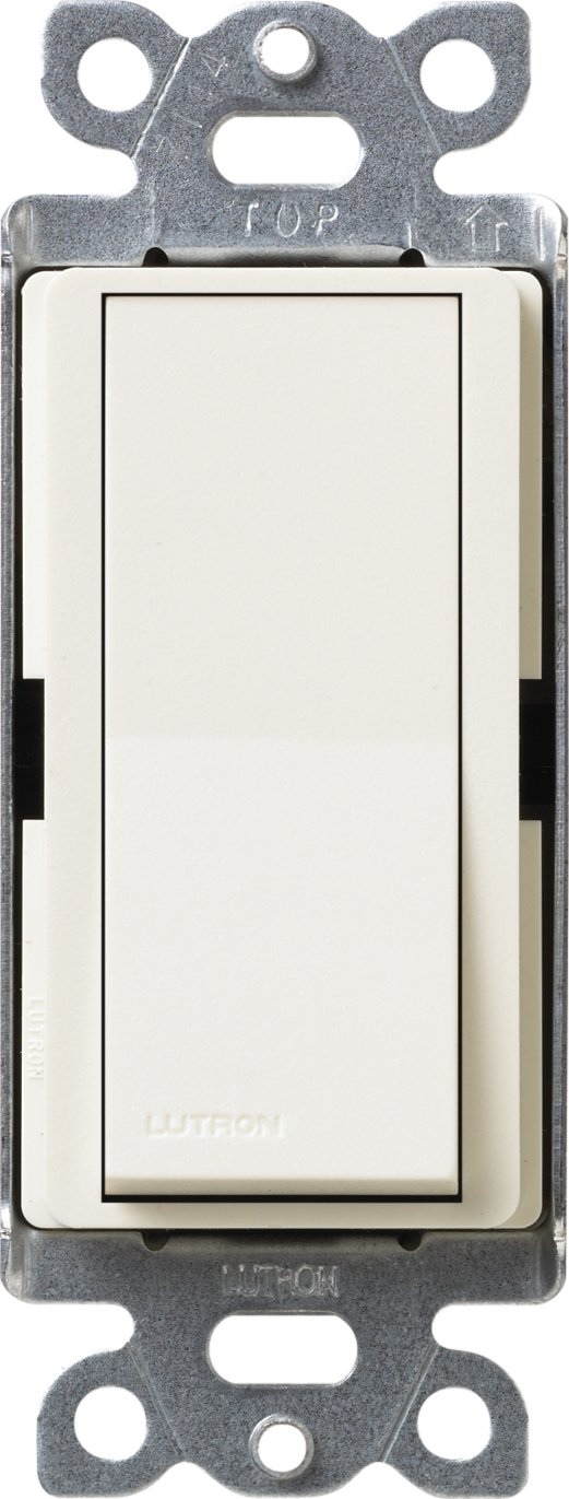 Snapklik.com : Lutron Claro 15 Amp Single-Pole Rocker Switch