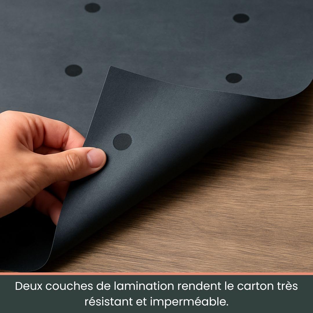 Bache Protection Peinture 300 g/m² gris/gris, Rouleau Protection Sol 35 m², Revêtement De Sol Chantier, Alternative Polyane Rouleau Pour Rénovation Intérieure