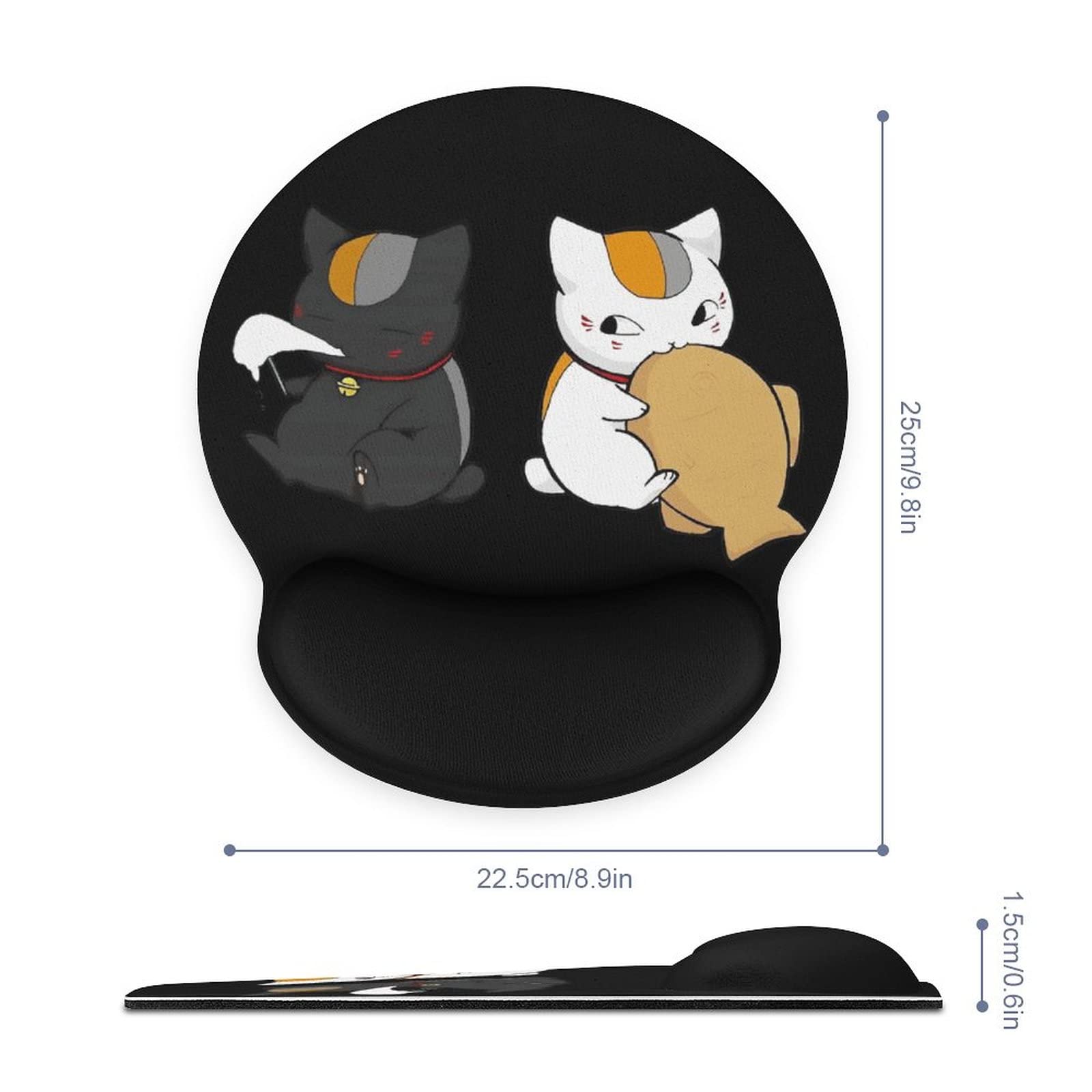 Amazon.co.jp: マウスパッド 夏目友人帳 ニャンコ先生 猫 アニメ