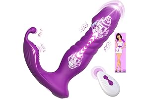 Silica Wearable Lady Vibr_Toy with Remote Control