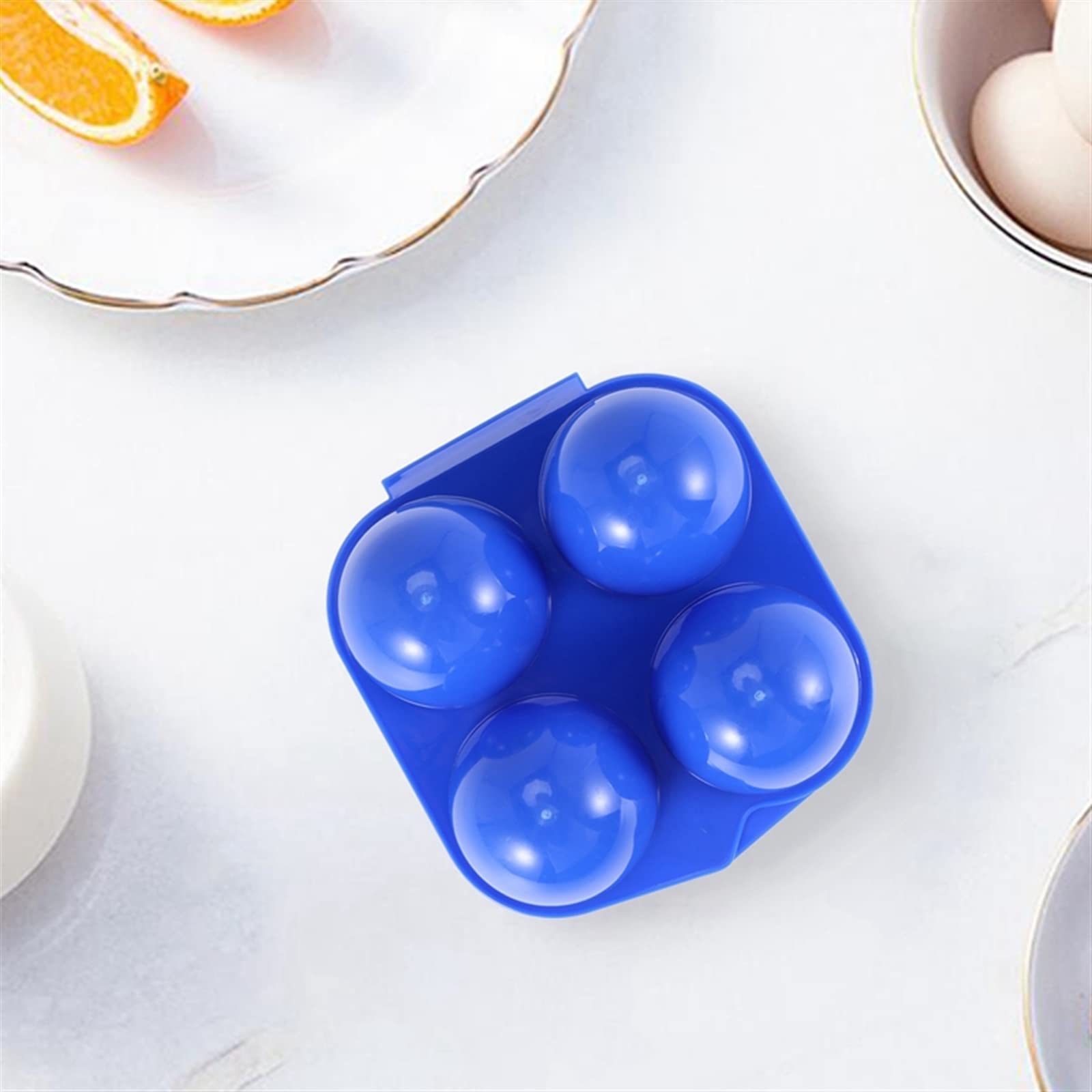 Cesta de Huevos Caja de Huevos para Acampar Caja de Huevos de plástico Caja de Almacenamiento de Huevos Caja de Huevos portátil 4 Caja de Huevos
