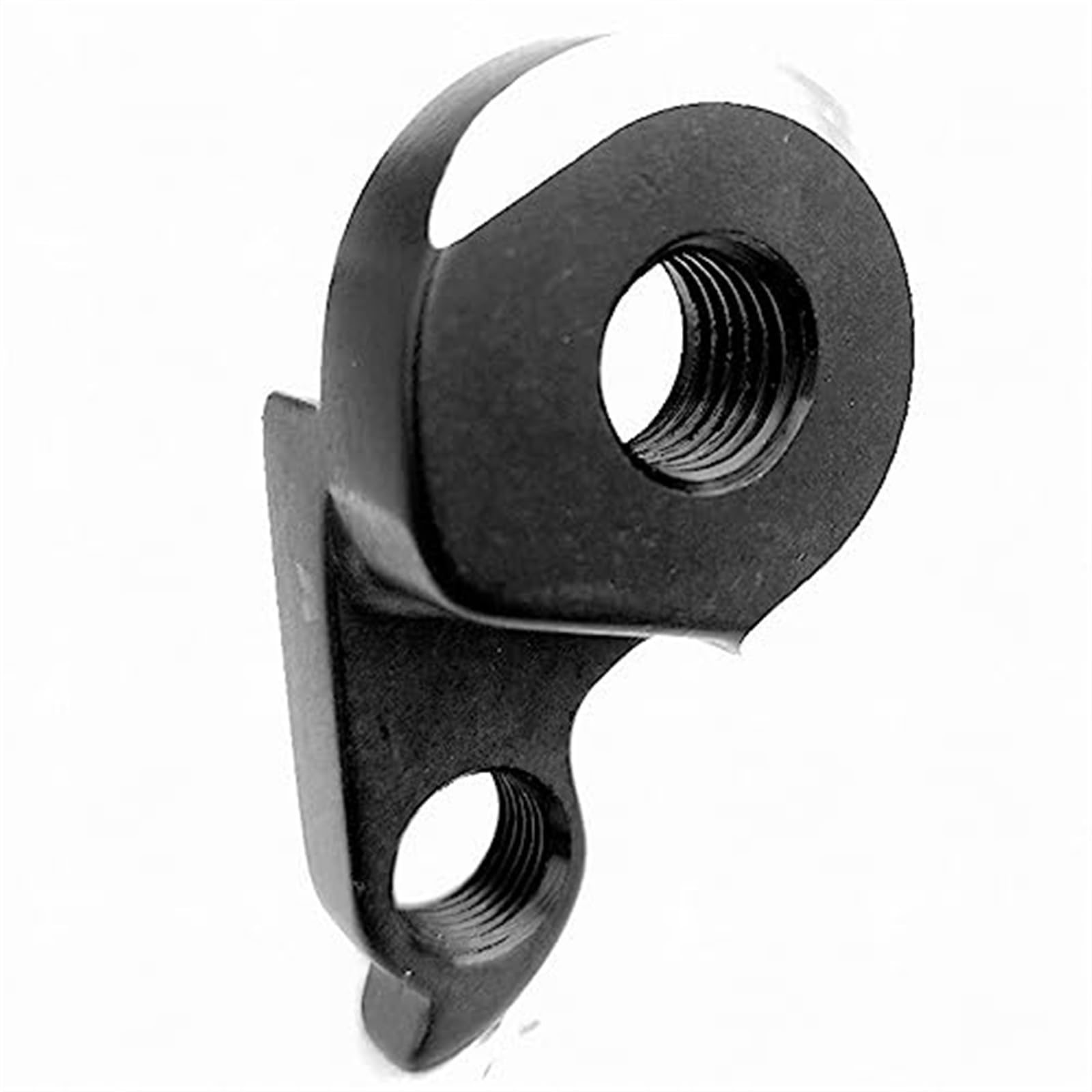 1Pc forcellino deragliatore bicicletta, for Forme Flash, 2018 Road Cross Gravel Bike Mtb Thru-Axle Carbon Frame Bike Mech Dropout Extender Staffa per gancio per bicicletta(BLACK WGH1046P1)