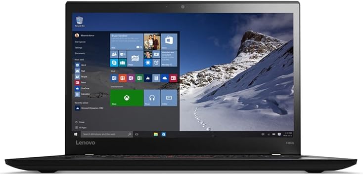 Lenovo ThinkPad T460S 14 FHD, Core i7-6600U 2.6GHz, 16GB RAM, 512GB Solid State Drive, Windows 10 Pro 64Bit, CAM (RENEWED)