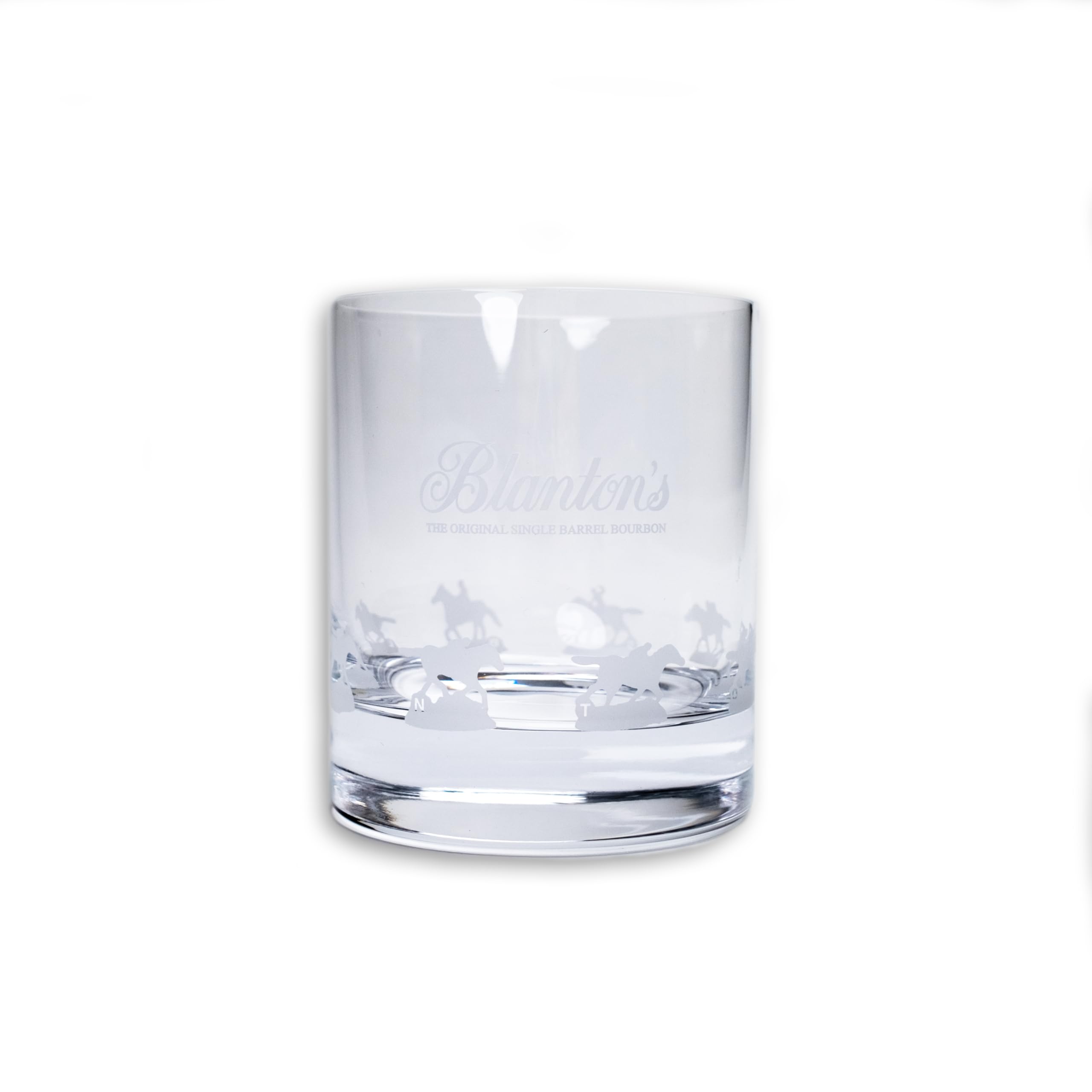 Blanton's Glencairn Etched Gallop Glass