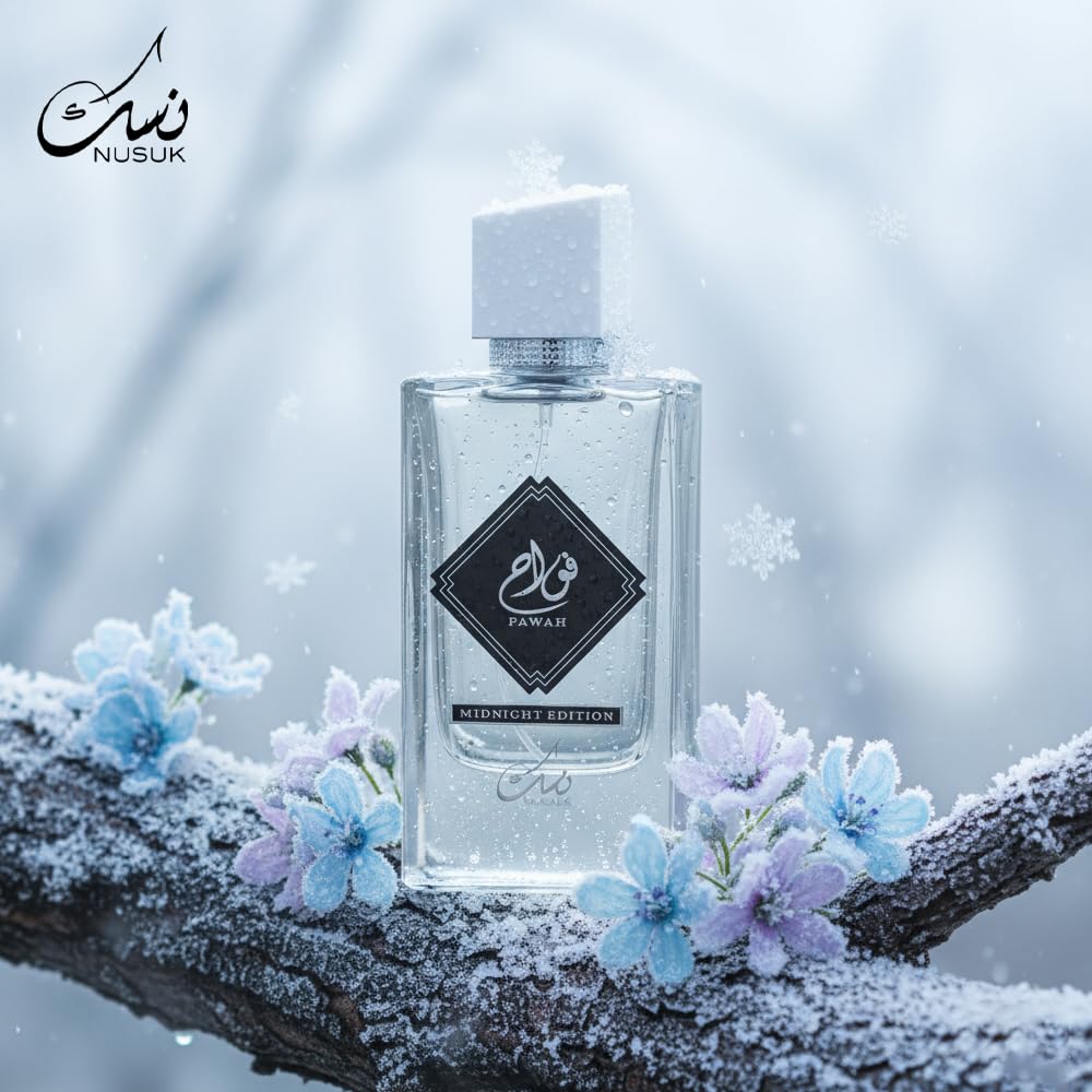 Nusuk Fawah Midnight Eau De Parfum Unisex, 80ml, Long-Lasting
