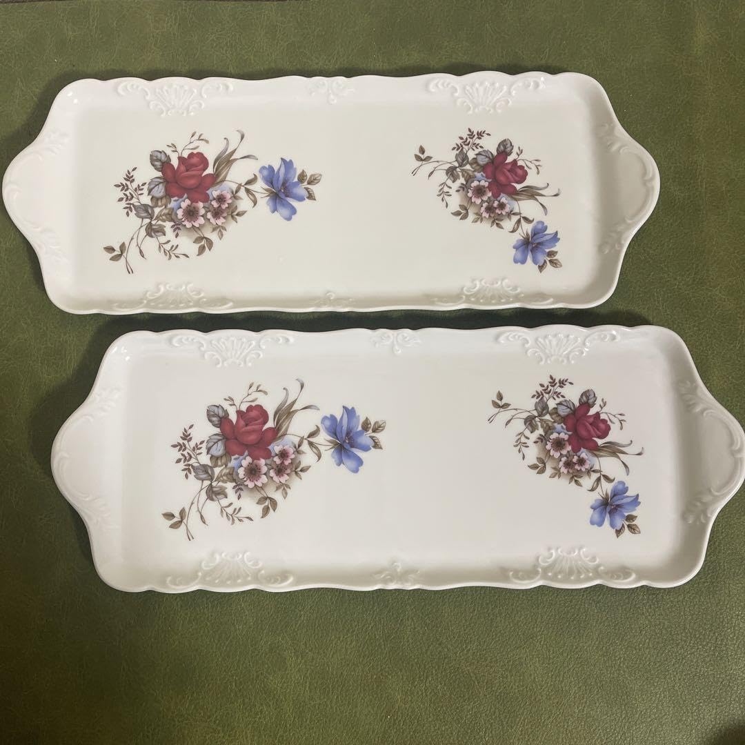 Amazon.co.jp: リモージュ フランス 長皿 サンドイッチプレート