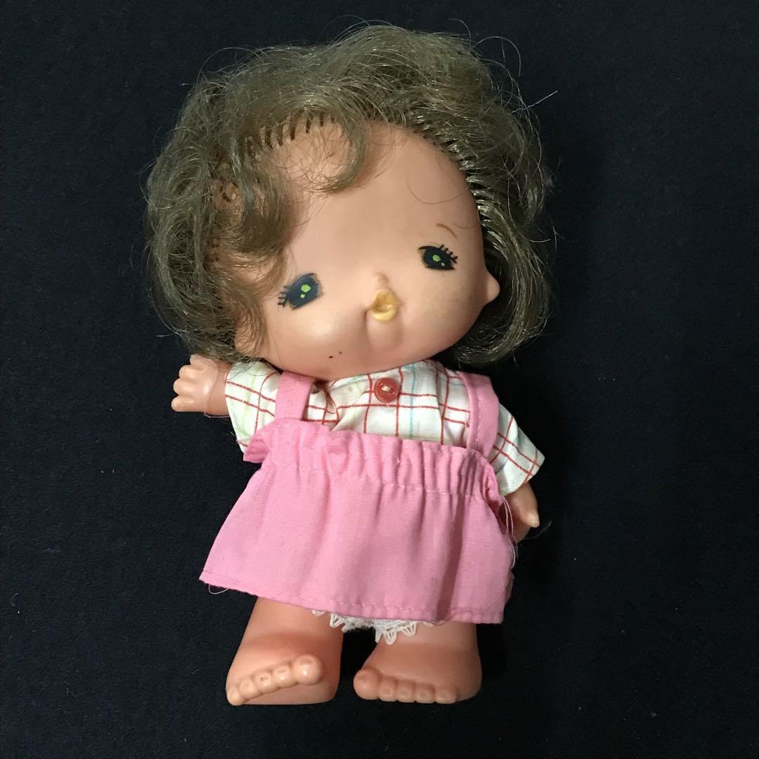 Amazon.co.jp: ソフビ人形 男の子 女の子 2体セット 昭和レトロ 当時物