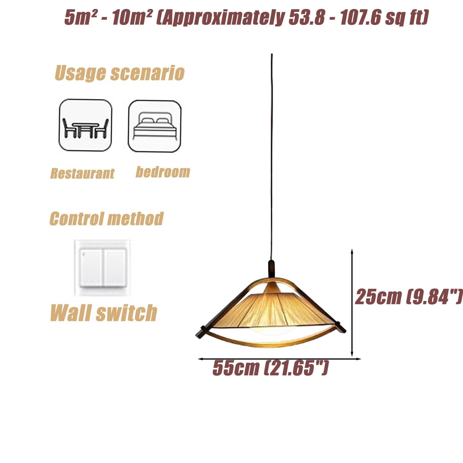 Lámpara Colgante de Madera, Portalámparas de Techo Rústico E27, Lámpara de Araña Estilo Granja para Comedor, Dormitorio, Isla de Cocina, Sala de Estar, Bar, Restaurante, Cafetería Y Decoración Del Hog